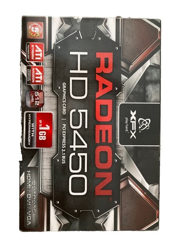 XFX ATI Radeon HD-667X-ZH HD-667X-ZHF3 DDR3 HD 6670 1GB VIDEO CARD