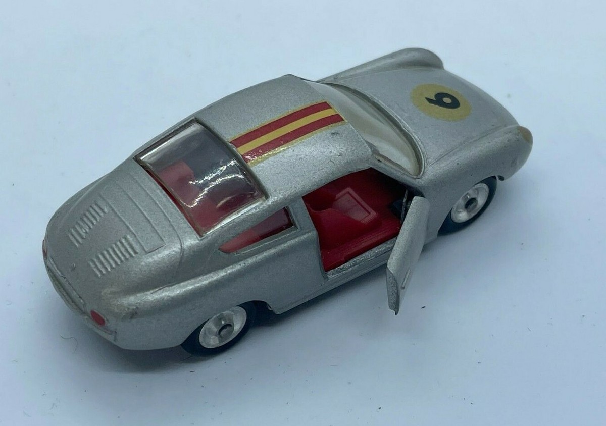 Solido N°124 – Fiat Abarth 1000 – Rouge – Échelle 1/43 – Occasion Bon état – France