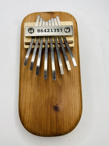 Bergmelodien Holz DAUMENKLAVIER Zeder diatonische Tonleiter Musikinstrument