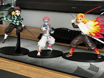 Demon Slayer Banpresto Vibration Stars Tanjiro Rengoku & AKAZA