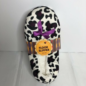 dark purple slippers