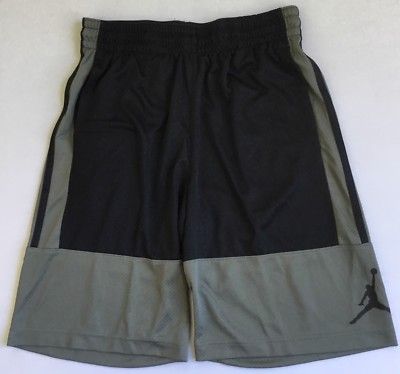 Nike Men's 10” Jordan Basketball Shorts AR2833 Olive Green Black