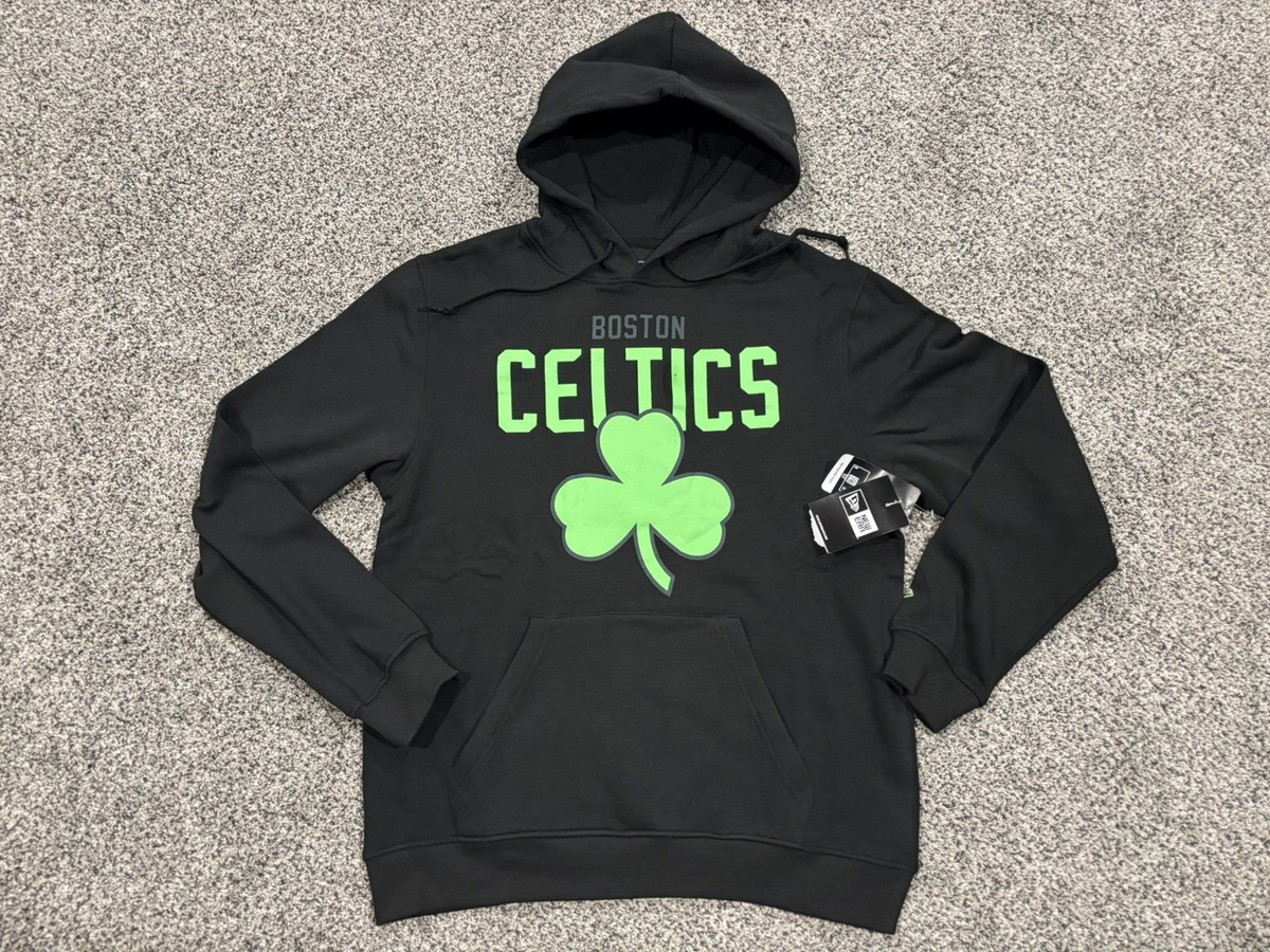 City Edition Boston Celtics Black Hoodie Boston Celtics New Era - Main Image