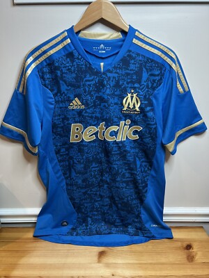 Olympique de Marseille FC Soccer Jersey Football French Adidas SS