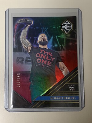 Roman Reigns 2023 Panini WWE Chronicles Red Limited Parallel 92/199 #231