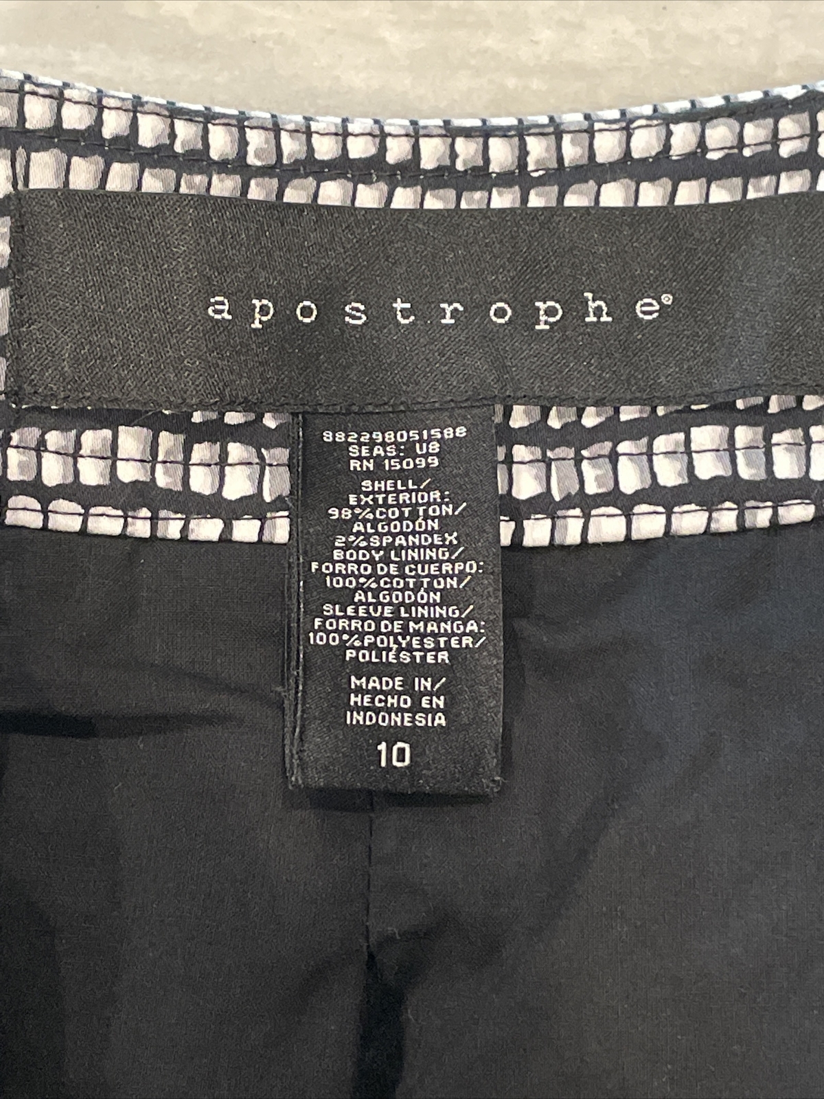 Apostrophe Size 10 Lightweight Jacket Hidden Snap… - image 10