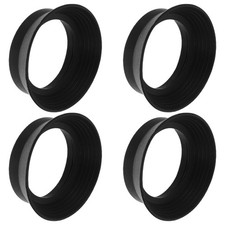 4pcs Rubber Microscope Eyepiece Eye Cup Covers For Stereo Telescope Accessories