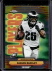 2025 Topps Chrome Saquon Barkley Base (RAW)