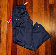 Youth XL ~ CCM TEAM HOCKEY ~ Tactical Cool NAVY BLUE Warm-Up Pants PN 5589
