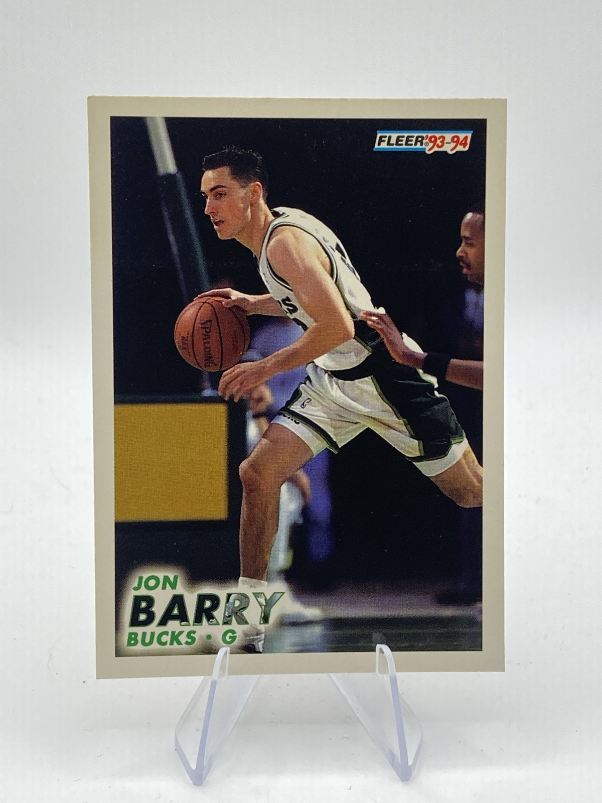 1993-94 Fleer - Jon Barry #115 Milwaukee Bucks
