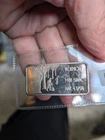 Lot of 3x Vintage 1 oz .999 Fine Silver Bars - All Different Designs