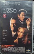Casino (1995) CIC Big Box Ex Rental VHS Iconic 90s Scorsese/De Niro Blockbuster*
