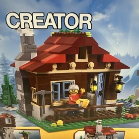 LEGO CREATOR 3 in 1 Mountain Hut Set 31025 New In Box Never Opened Fast Shipping