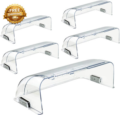 5 Pack Clear Adjustable Air Vent Deflector for Vents Magnetic Heat Air Deflector