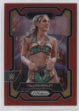 2024 Panini Prizm WWE Red Prizm 210/299 Fallon Henley #134 9l4