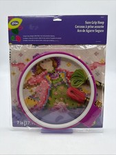 Sure Grip Hoop 7 Inch Embroidery Frame Adjustable Tightening Ring