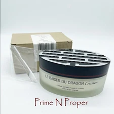 Le BAISER DU Dragon Cartier  Perfume Satin Body Cream 200 ml / 6.75 fl oz