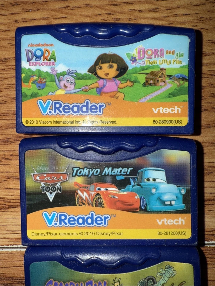 VTech V-Reader Games Bundle Of 3 - Image 2 of 3