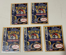 5 Pokemon Game Boy Color Flip Out Cards April 10, 2000