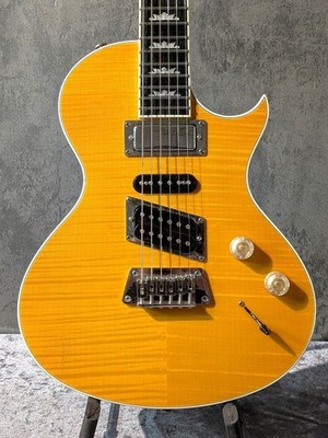 Epiphone Nighthawk Custom Reissue Trans Amber 2012 25,5 Zoll gebraucht