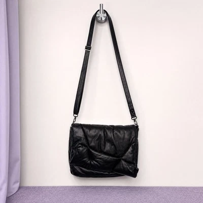 Yohji Yamamoto Black Leather Exterior Bags & Handbags for Women