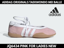 New adidas Originals Taekwondo Mei Ballet JQ6434 pink /White Women's Shoes