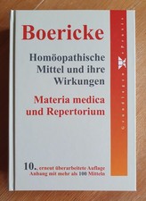 Boericke Homöopathische Mittel und ihre Wirkungen Materia medica und Repertorium