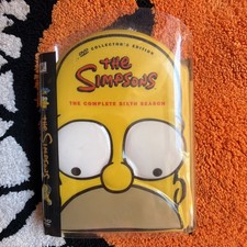 The Simpsons Complete 6th Season DVD Limited Edition Homer Head 4-Disc Box Set