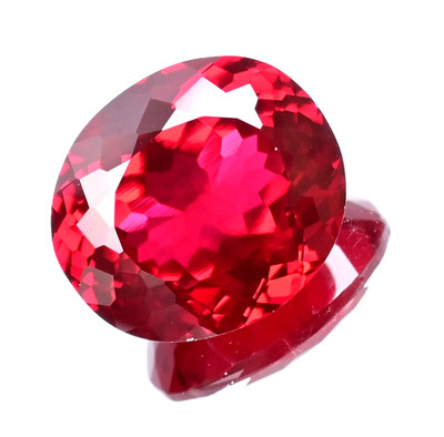 36.45 Ct Natural Mozambique Blood Red Ruby Oval Certified Flawless Loose Gemston