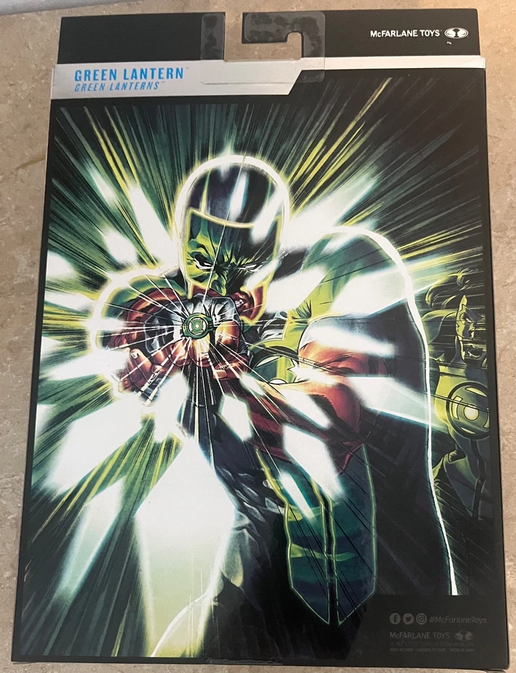 Figura de acción DC McFarlane Edición Coleccionista Linterna Verde 7"" Foto 4 de 4