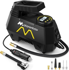Tire Inflator Portable Air Compressor, Air Pump for Car Tires-9.84 Ft Cord,12V D