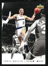 Chris Mullin 1992-93 Upper Deck #TM10 H.O.F. Team MVPs Golden State Warriors