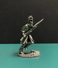 Hudson Pewter Civil War Chess Piece Pawn Confederate Army Soldier Rifle Figurine