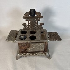 Vintage LANCASTER BRAND EAGLE Cast Iron Stove Salesman Sample Advertising-Read