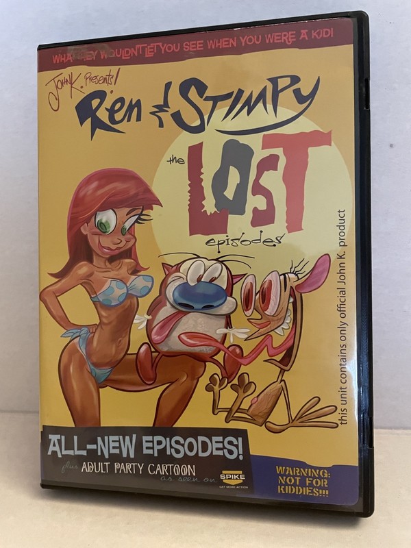 Ren & Stimpy: Lost Episodes (DVD 2003) Used 2 Dvd Set Spike TV
