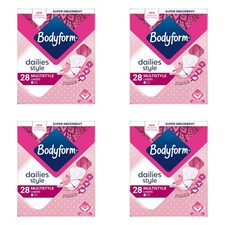 Image of Bodyform Multistyle Panty Liners - Individually Wrapped - 112 Panty Liners
