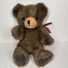 Vintage Eden Brown Teddy Bear Plush Stuffed Animal Toy Felt Paws Ears 14"