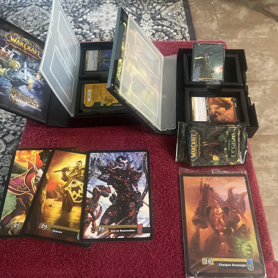 World of Warcraft Trading Card Game Heroes of Azeroth March Of The Legion Starte - Image 2 of 4