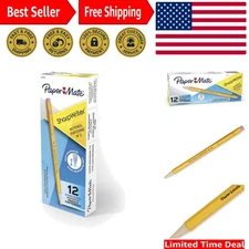 Cushioned Grip SharpWriter Mechanical Pencils HB 0.7mm - 12 Pack for Comfort