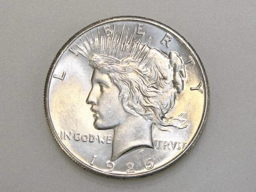 1926-P $1 PEACE SILVER DOLLAR GEM BU