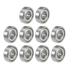 10 x R4ZZ Deep Groove Ball Bearing 1/4"x5/8"x0.196" Shielded Z2 Lever Bearings
