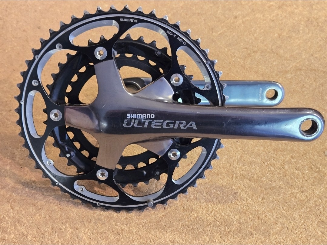 Shimano Ultegra FC-6604 175mm Triple Crankset 52/39/30 3x10 