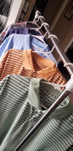 Lote Paquete Colección de 5 Camisas de Golf IZOD XL/XXL Para Hombre Excelente Rendimiento Polo