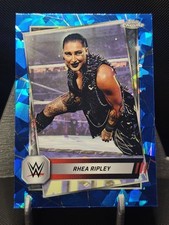 2025 Topps Chrome Sapphire WWE Rhea Ripley #80 (3)
