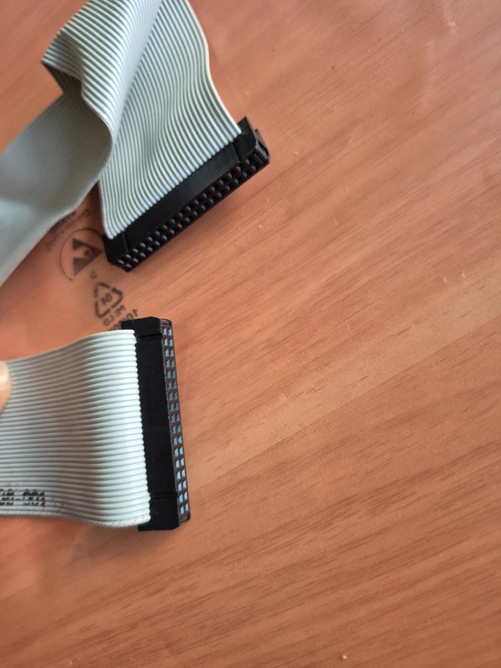 ✅ ATARI TT030 Falcon Mega ⭐ IDE-Kabel 40 PIN für Festplatte HDD ⭐ TOP ⚡️ - Bild 2 von 2