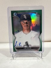 2023 Bowman Chrome #CPA-LRE Luis Reyes Prospect Autographs Green Refractor #/99