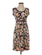 Simply Vera Vera Wang Women Brown Casual Dress XS