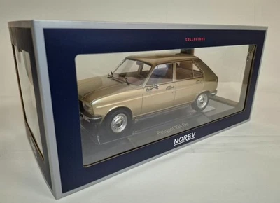 Peugeot 104 GR Beige Métalisé 1/18 Norev Neuf boite d'origine - Photo 1/2