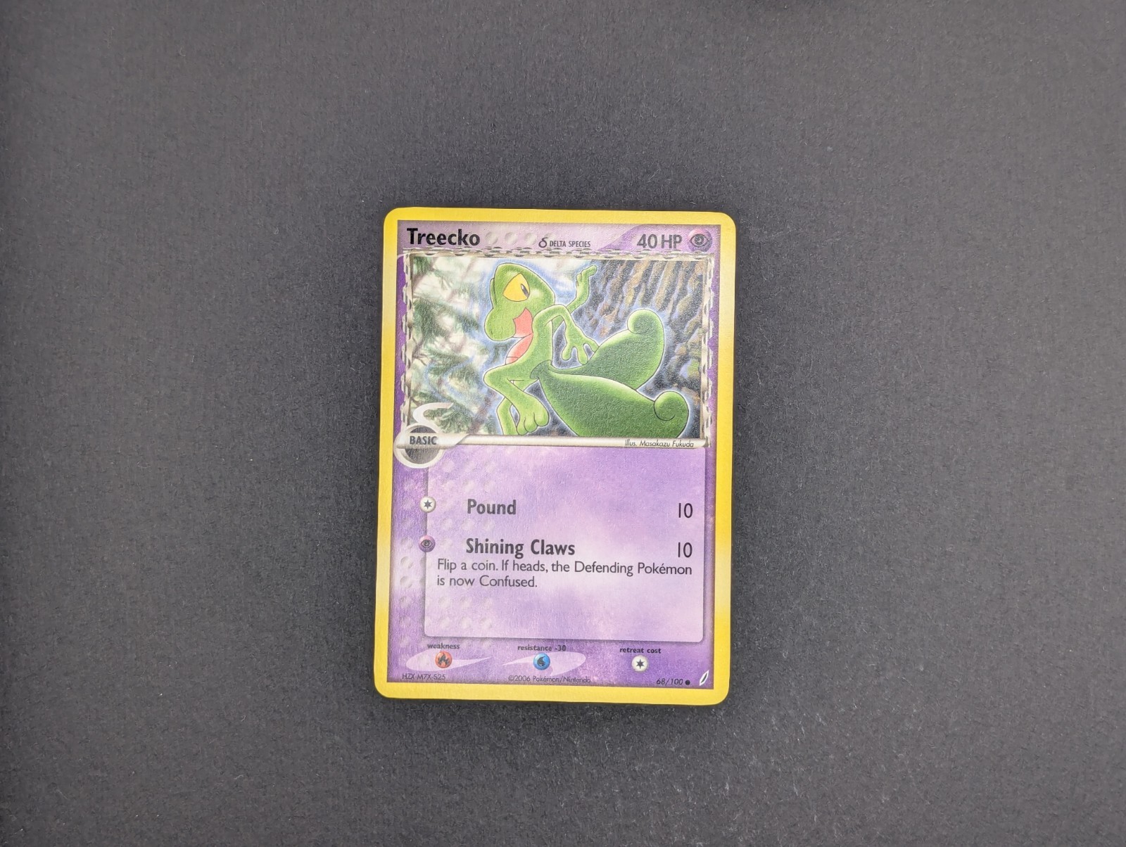 Pokémon TCG Treecko Delta Species EX Crystal Guardians 68/100 Regular Common NM
