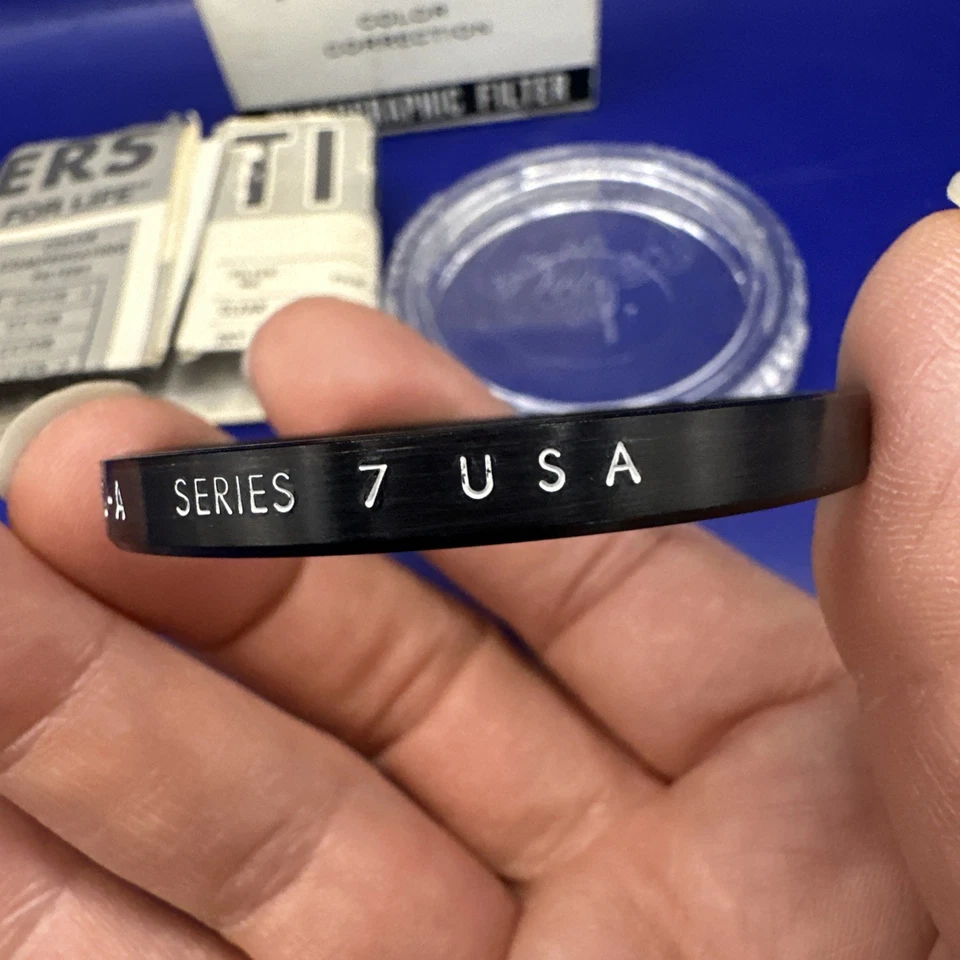 NOS Vintage Tiffen Photar Series #7  Sky No. 1A Drop In Filter USA Made - Image 3 of 4